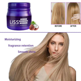 ZIXGIAH before and after comparison delivering visible smoother, shinier hair