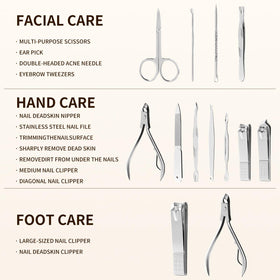 ZIZZON nail clipper close-up showing sharp stainless-steel edge for precise trimming