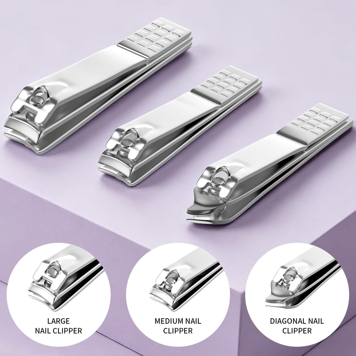 ZIZZON nail clipper blade close-up demonstrating sharp precision