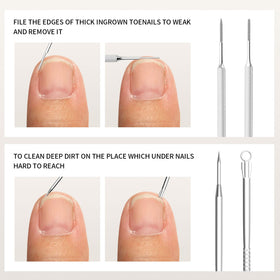 ZIZZON tool held in hand showing scale and precise control for careful use