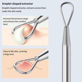 ZIZZON extractor used on skin model showing controlled removal benefit