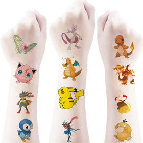 ZJJEJFST temporary tattoos arranged as party favors showing gift-ready appeal