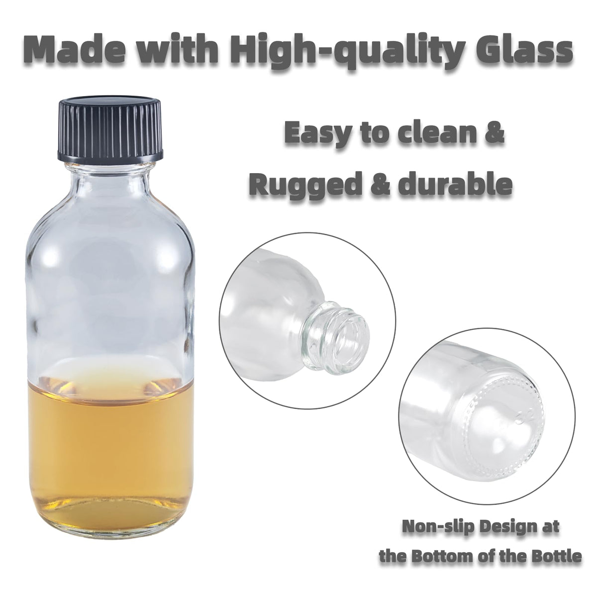 Zkupanx labeled bottles with ginger shots for organized routine