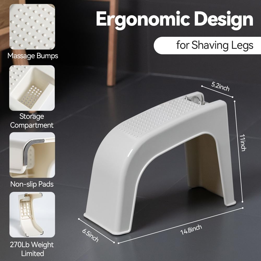 ZLMHYYM close-up of textured top for secure grip and safer leg shaving