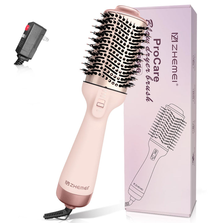 ZM ZHEMEI front view showing sleek rosegold finish and styling benefits