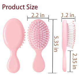 ZMOIVOK bristle closeup highlighting flexible bristles for gentle detangling