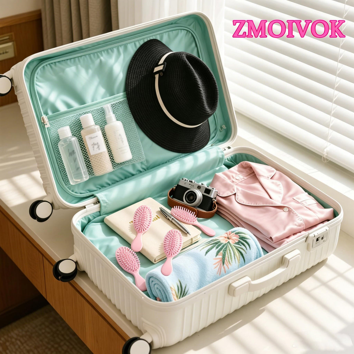ZMOIVOK individual packaging protecting each brush for clean storage