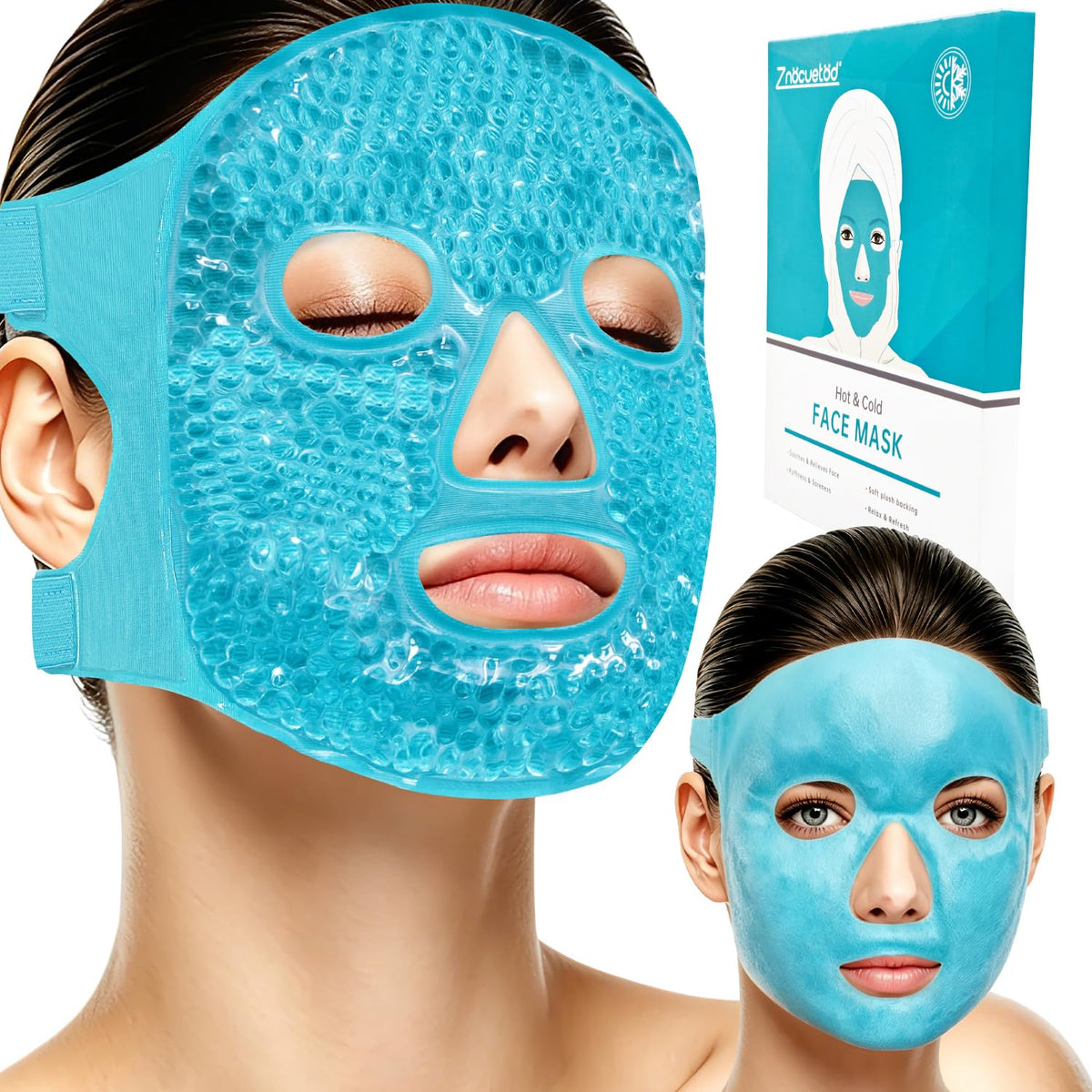 ZNÖCUETÖD front packaging showing mask and gift box for easy gifting