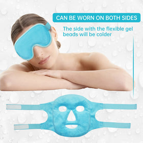 ZNÖCUETÖD before and after facial placement showing visible puffiness reduction