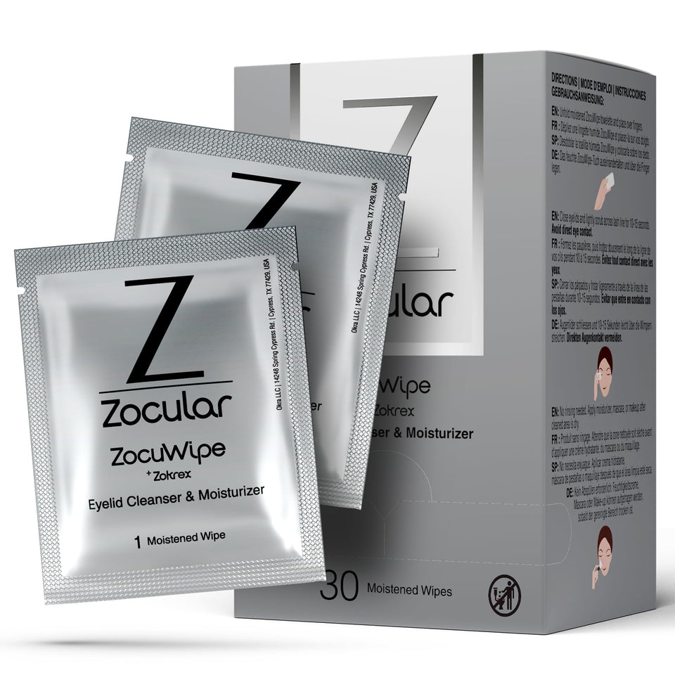 Zocular front packaging showing product name and 30-count benefit