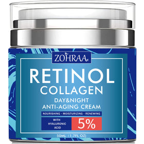 ZOHRAA front packaging showing product and benefits for anti-aging