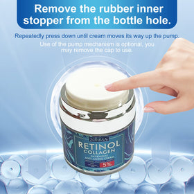 ZOHRAA applied to neck and décolleté for firmer, smoother appearance