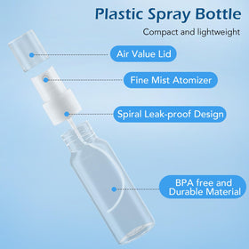 Zoizocp two plastic funnels and 24 labels for spill-free refills and organization
