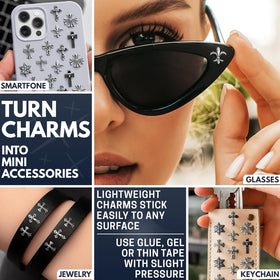 ZOKLU craft jewelry application attached to choker for DIY accessories