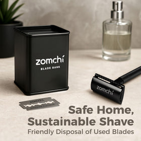 ZOMCHI metal finish detail highlighting durable recyclable construction