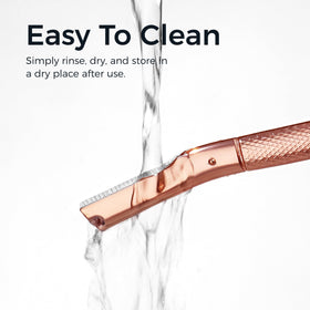ZOMCHI packaging with six replacement blades and protective cover for hygienic storage