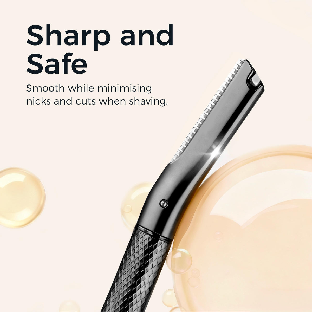 ZOMCHI metal handle texture offering a steady, non-slip grip