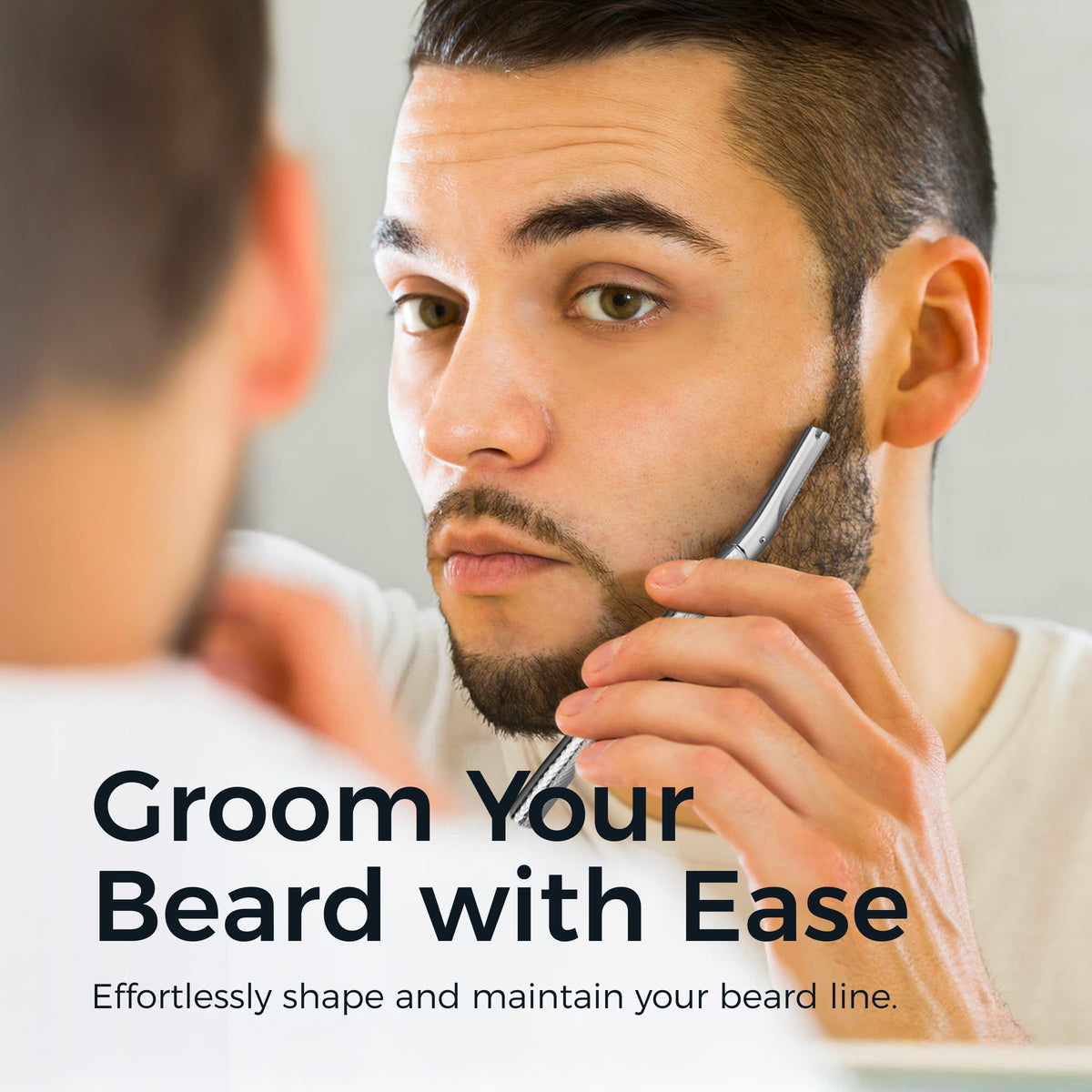 ZOMCHI razor shaping eyebrow with precise lines for tidy brows