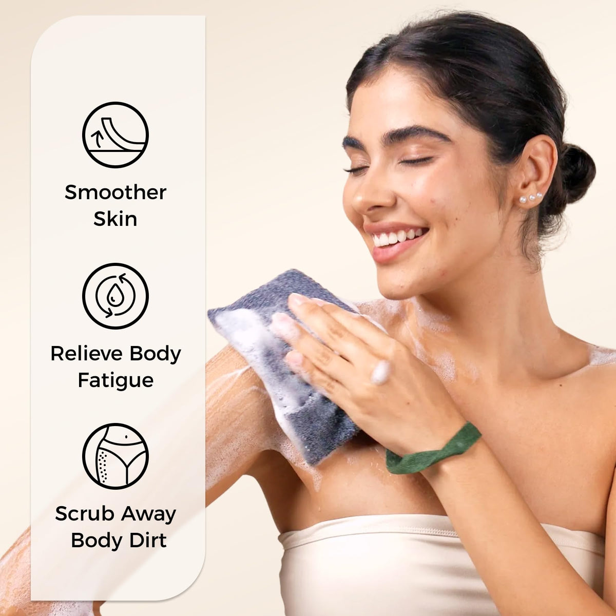 ZOMCHI soap bar secured inside pouch maximizing soap usage