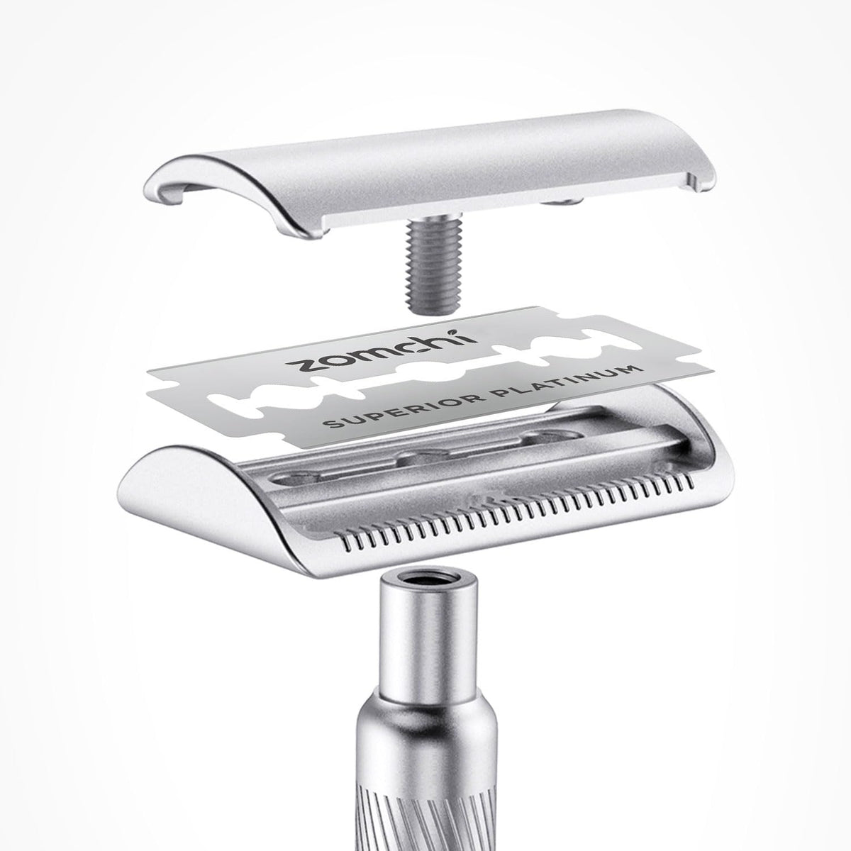 ZOMCHI stacked blades arranged to show quantity and organized supply benefit