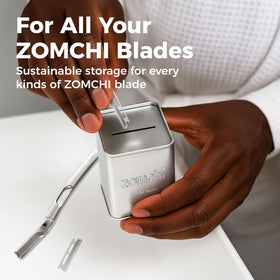 ZOMCHI top slot closeup demonstrating safe one-way insertion benefit