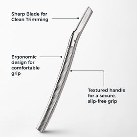 ZOMCHI razor and travel pouch ready for grooming on the go
