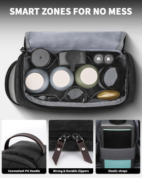 ZOMFELT bottom compartment detail showing separate storage protection