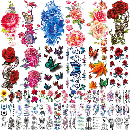 Zomme front packaging showing 82 sheets and mixed floral designs for versatile styling