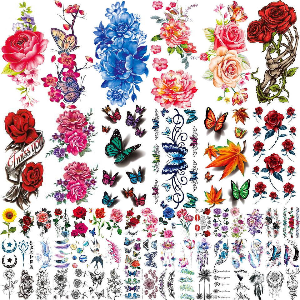 Zomme front packaging showing 82 sheets and mixed floral designs for versatile styling