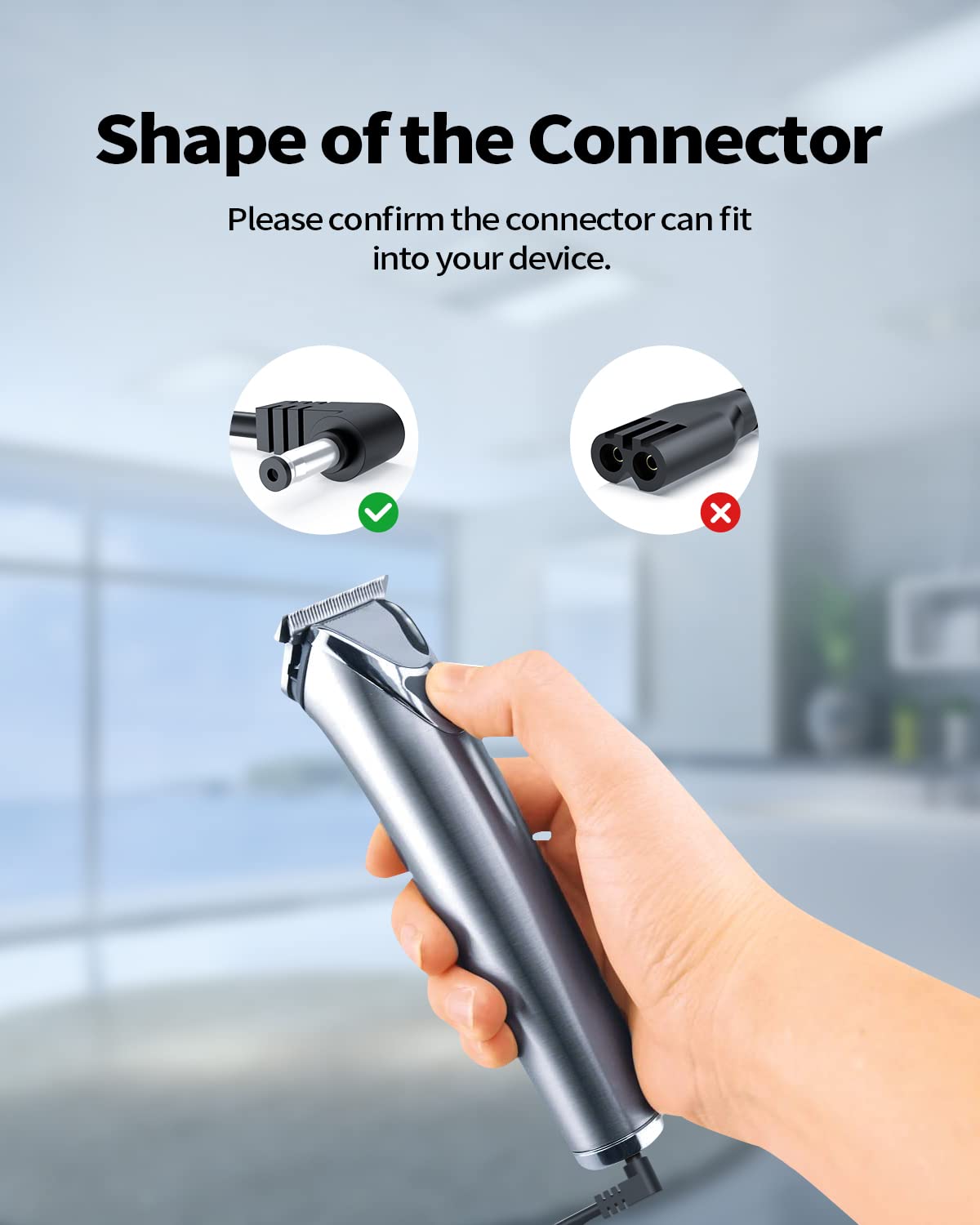 Zondol charger cable laid out to show length and flexible insulation for durability