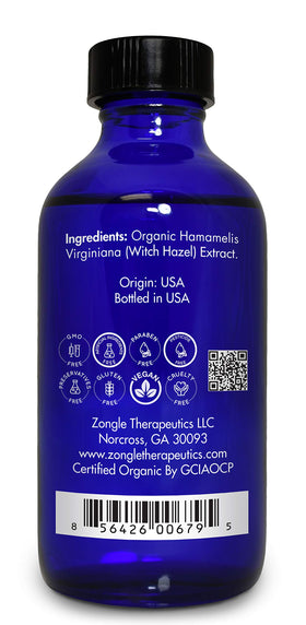 Zongle Therapeutics on a bathroom vanity illustrating easy daily skincare integration