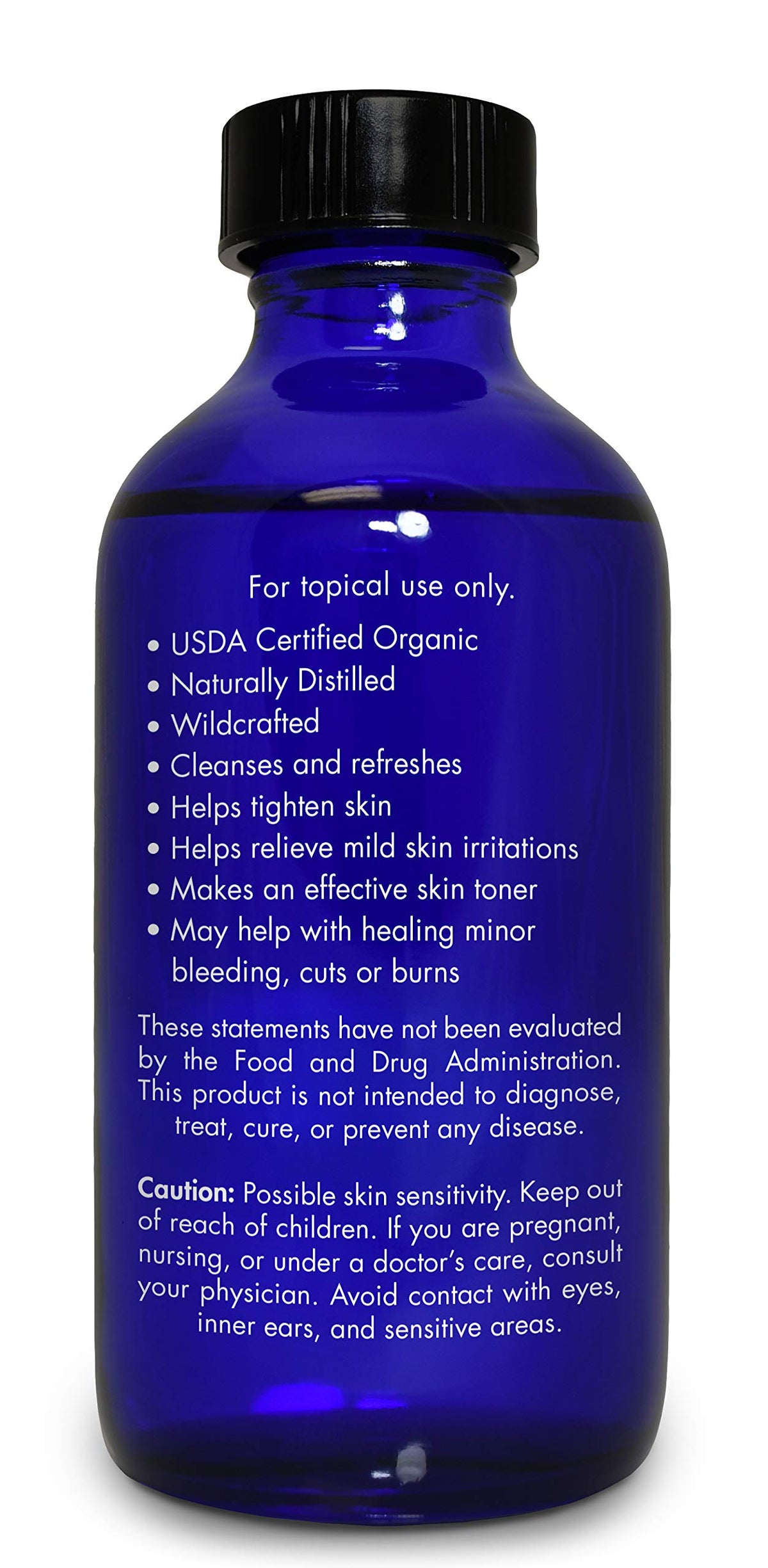 Zongle Therapeutics glass bottle close-up highlighting preservative-free composition