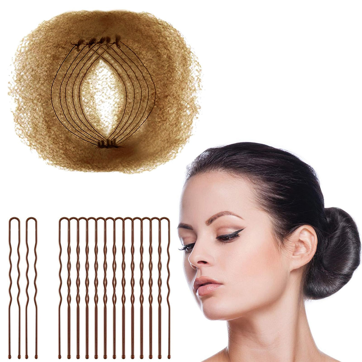 Zonon front packaging showing light brown bun nets, clear supply benefit