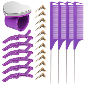 Zorliton front packaging showing full 23-piece set for organized styling