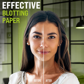 ZOROM'S bamboo charcoal infusion detail showing increased oil absorption power