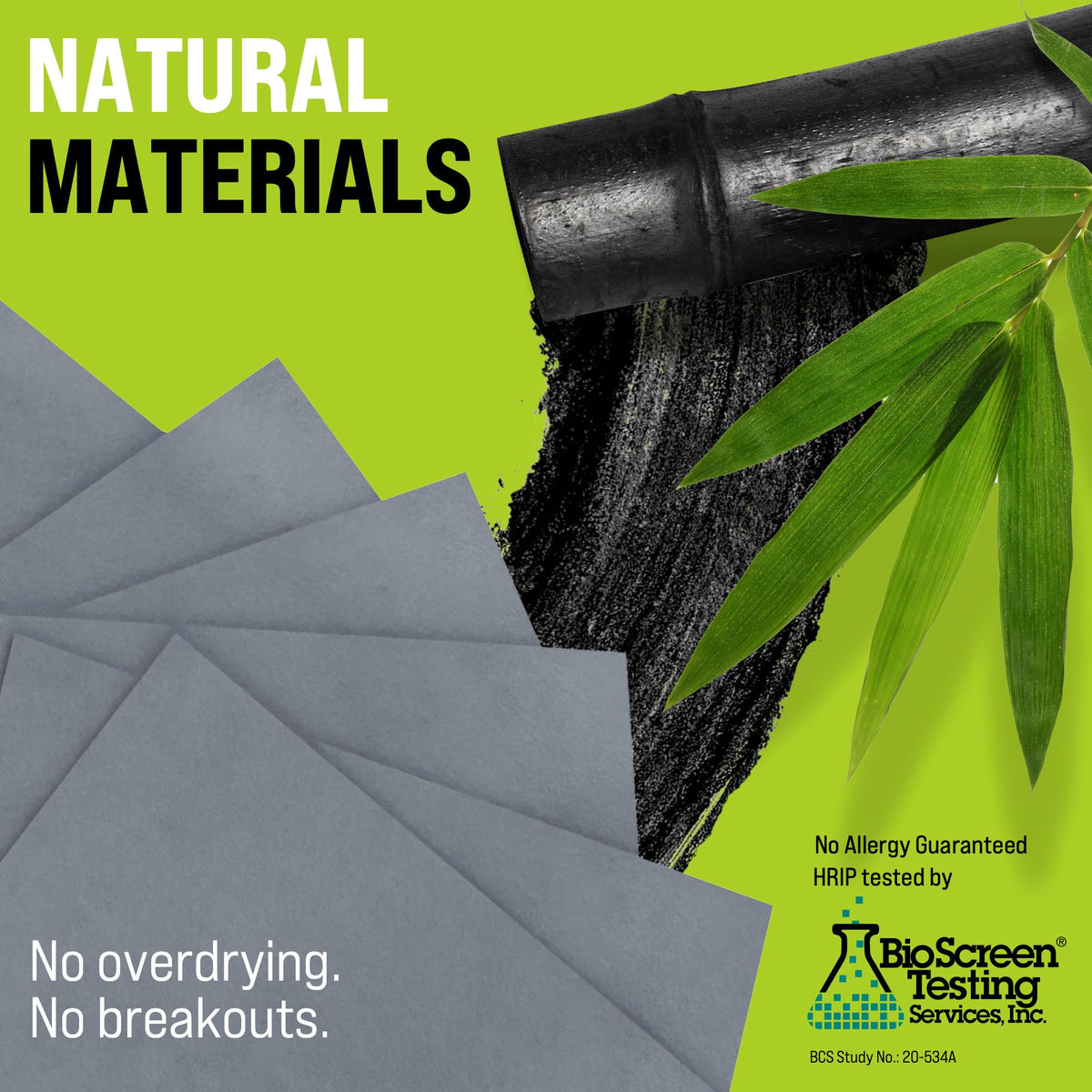 ZOROM'S ingredient and eco-friendly label emphasizing biodegradable materials