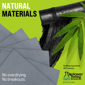 ZOROM'S ingredient and eco-friendly label emphasizing biodegradable materials
