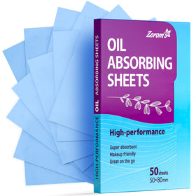 ZOROM'S front packaging showing compact travel-friendly design and 50 sheets