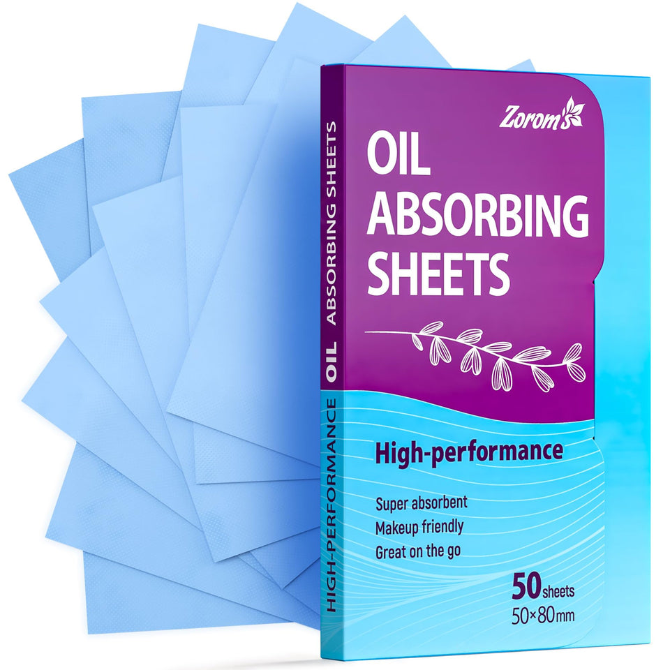 ZOROM'S front packaging showing compact travel-friendly design and 50 sheets