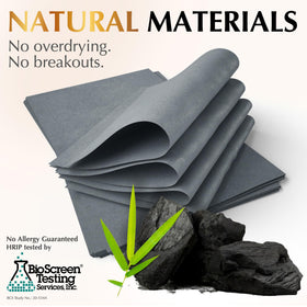 ZOROM'S open pack with stacked sheets highlighting quantity and dispenser