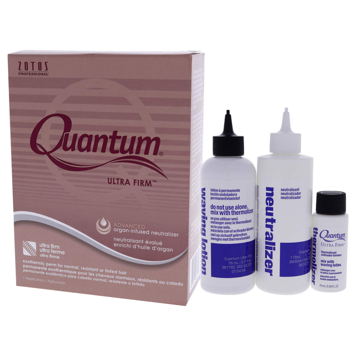 Zotos-permed finished curls in salon setting showcasing long-lasting shine
