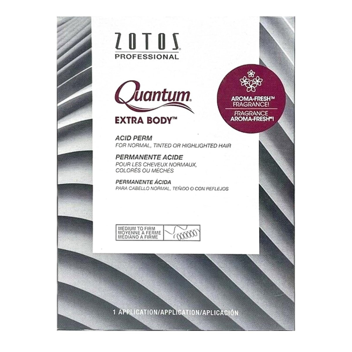 Zotos front packaging showing kit and benefits for salon-ready curls