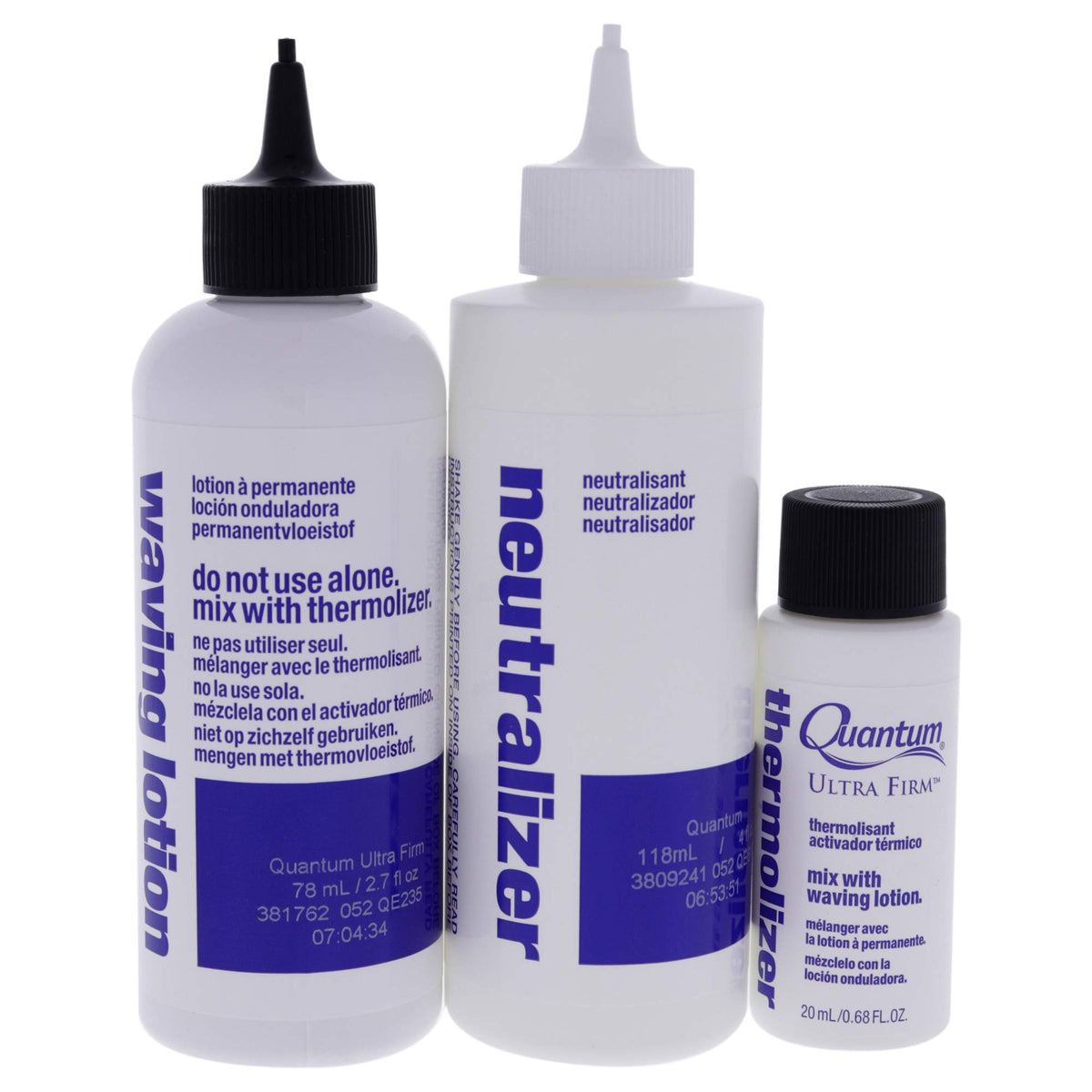 Zotos product label close-up highlighting Equalizer 3 and argan oil details