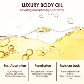Zotreval rich oil droplet on palm showcasing concentrated moisturizing potency