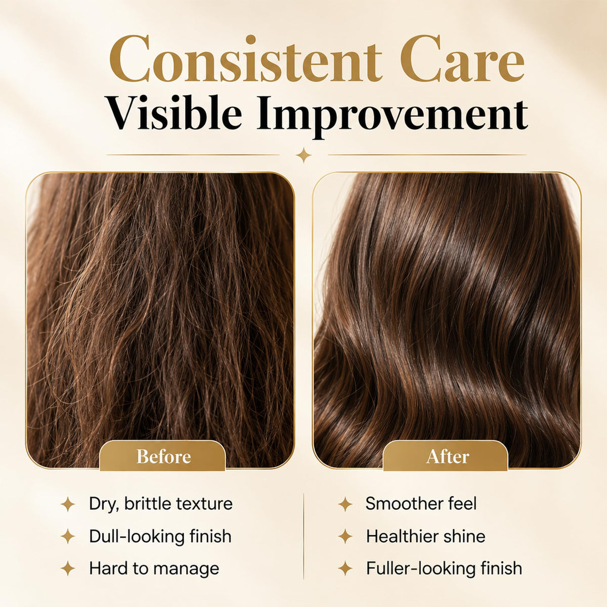 Zova Hair balm label close-up showing ingredients and usage guidance for confidence