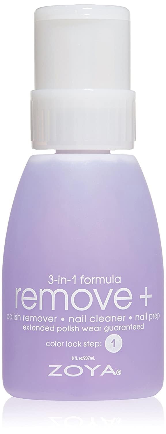 ZOYA front packaging showing bottle and clear branding, suggests professional reliability