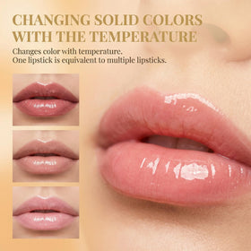 ZOYYE close-up of glossy texture highlighting moisturizing, non-drying finish