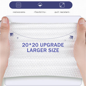 ZPCO cloth removing foundation showing gentle makeup removal without residue