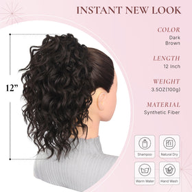 ZQIAN BEAUTY close-up of claw clip demonstrating secure grip and easy attachment