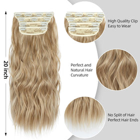 ZQIAN BEAUTY clip-ins worn in hair showing added length and volume for event styling